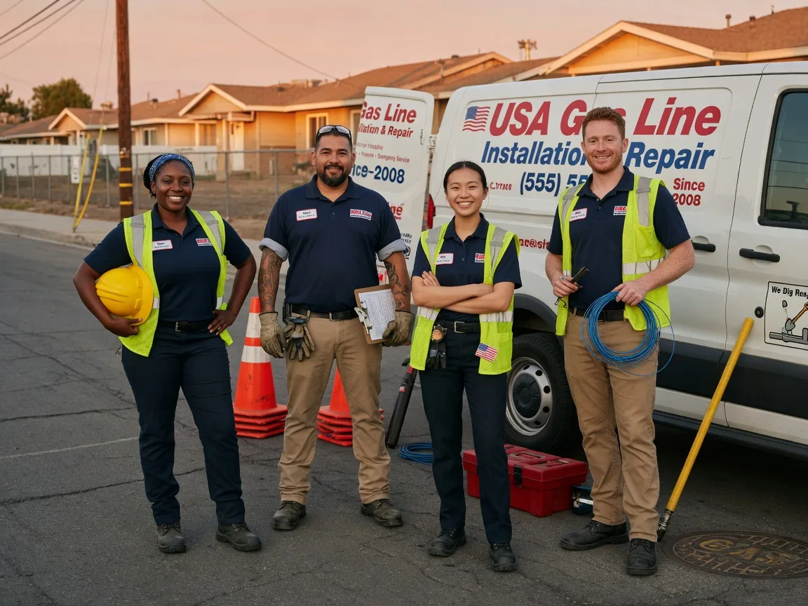 Gas Line Installation company in Dallas, SD